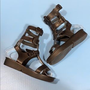 Steve Madden Black Strappy Magnus Sandals 36